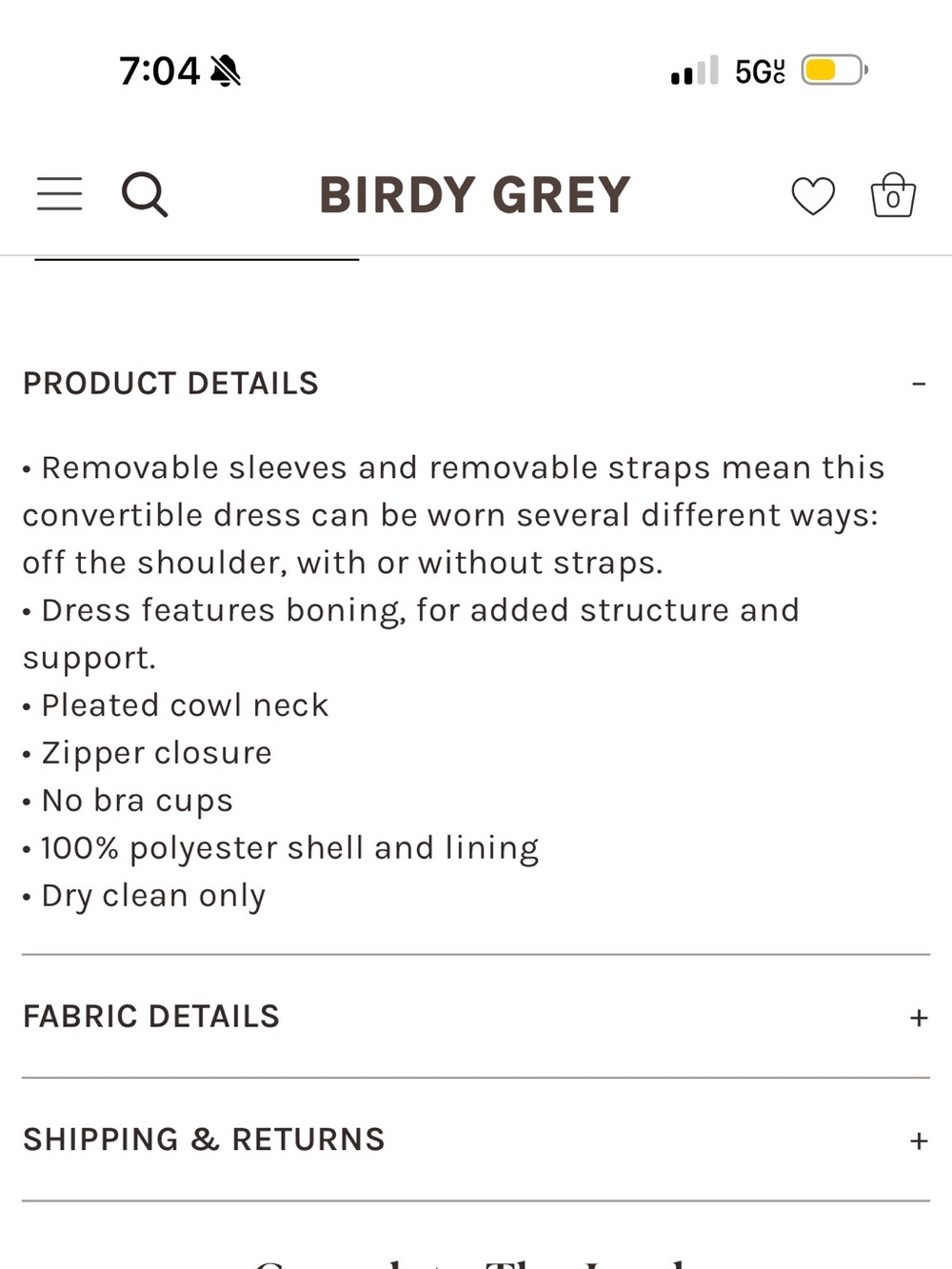 Birdy Grey Mia Matte Satin Convertible Dress - Olive Size M - Picture 4 of 8